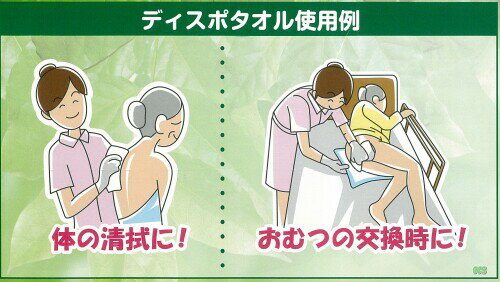 大黒工業 フレッシュプラス ディスポタオル エアレード不織布 厚手ドライタイプ