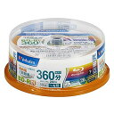 Verbatim バーベイタム 1回録画用 ブルーレイディスク BD-R DL 50GB 20枚 ホワイトプリンタブル 片面2層 1-4倍速 VBR260YP2...