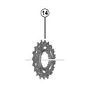 シマノ(SHIMANO) CS-R9200 ギアユニット(17-19T)11-34Tヨウ Y0MV98040