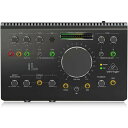 ベリンガー Behringer 2x2 USBオーディオインターフェース 192kHz対応 MIDASマイクプリアンプ搭載 内蔵トークバックマイク スタジオコントローラー VCAコントロール STUDIO L ブラック
