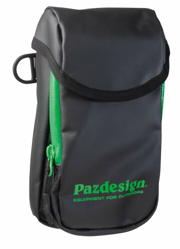 パズデザイン ターポリンモバイルポーチ タイプ2 (TARPAULIN MOBILE POUCH II) W100×H185×D55mm ブラックグリーン PAC-319