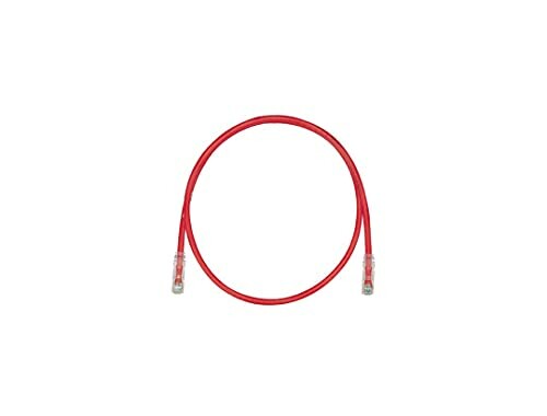 パンドウイット LANケーブル Cat6 プロ仕様 15m 赤 UTPSP15MRDY