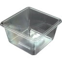 TRUSCO(トラスコ) PET製超耐寒小型容器 70X70X35mm 透明 100枚 PETY-7070