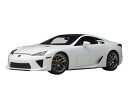オートアート(AUTOart) 1/18 レクサス LFA (ホワイテスト・ホワイト/ブラック・カーボン) 完成品
