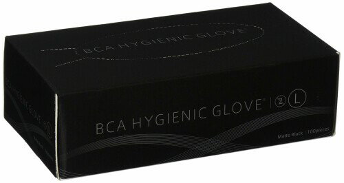 滝川 ハイジェニックグローブ 片手 黒 Lサイズ (x 100)