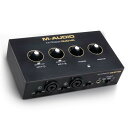 M-AUDIO M-Track Duo HD オーディオインターフェイス USB-C対応 24bit・192kHz 2イン2アウト(XLR/TRS対応) レコーディング・配信・ポッドキャスト対応 ソフトウェアスイート付属