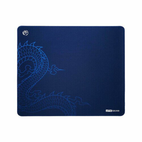 ATK ゲーミングマウスパッド ATK x LEVIATAN Esport Gaming Mouse Pad マイクロファイバー 490mmx420mm ポロンフォーム XSOFTクッション ステッチ加工