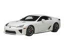 オートアート (AUTOart) 1/18 レクサス LFA (ホワイテスト・ホワイト) 完成品