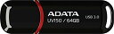 ADATA USBメモリ 64GB USB3.0 キャップ付 ブラック...(2)