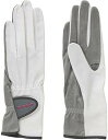 ダンロップ(DUNLOP) テニス グローブ 両手セット ホワイト L TGG0115W