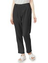 (ミッシェルクラン) 女性 レディース 裏地付 スリット パンツ MK0052 C-10 ブラック SS