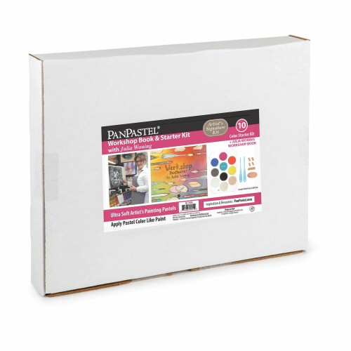 パンパステル 30090 ジュリアのスターター キット（ブック付き）10色セット 318450