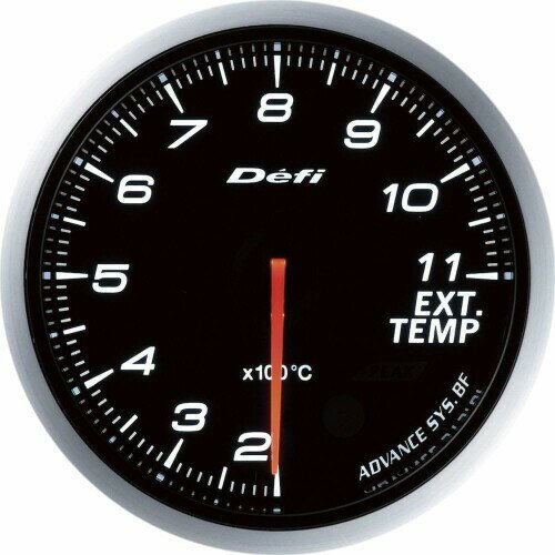 日本精機 Defi (デフィ) メーター排気温度計 (ホワイト) DF10601