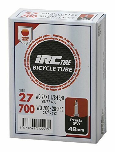 IRC BICYCLE TUBE 700X28-35C 仏式48mmバルブ 28946J IRC BICYCLE TUBE 700X28-35C 仏式48mmバルブ 28946J