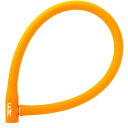 ユーラック(Ulac) BERLIN シリコンカバー自転車用ロック 21mm×70cm オレンジ UL-ST3-02