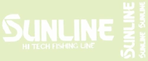 サンライン(SUNLINE) ステッカー サンライン ステッカー 小 ホワイト ST-4002