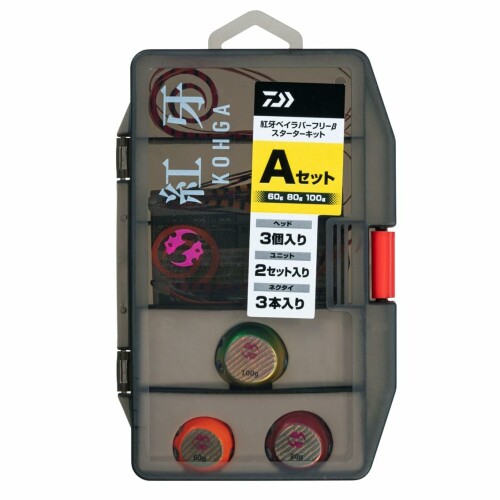 ダイワ(DAIWA) タイラバ 紅牙BRF βスターターキット60g・80g・100gAセット