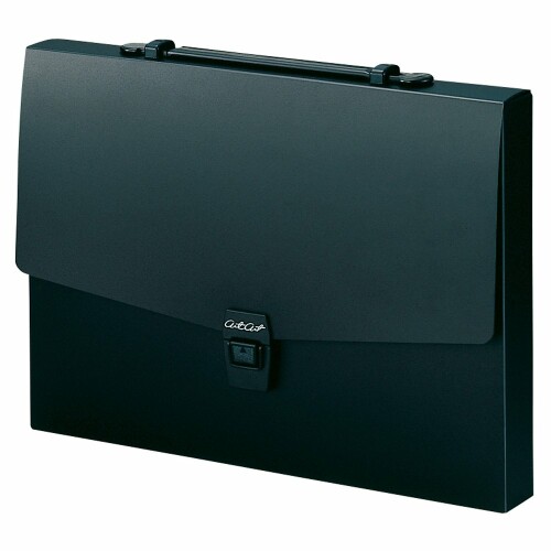 セキセイ ドキュメントファイル アルタートケース フラット A4 ブラック ART-502