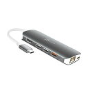 j5 create JCD384 USB Type-C 10-in-1 マルチアダプタ Power Delivery対応(2)