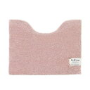センコー B.B.collection クッショニー 2 ミニ トイレマット 約40×50cm ピンク 厚手 ボリューム ふんわり 50114