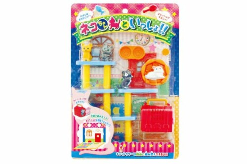 尾上萬 ネコちゃんといっしょ H29×W20×D5.5cm