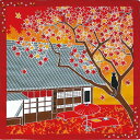 ヤマコー たまのお散歩 小風呂敷 紅葉 50×50cm 88595