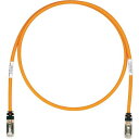 パンドウイット シールド LANケーブル Cat6A プロ仕様 15m オレンジ STP6X15MOR