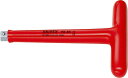 クニペックス KNIPEX 9840 (1/2SQ)絶縁T型ハンドル 1000V