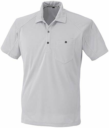(コーコス信岡) A-4377 半袖ポロシャツ シルバー 5