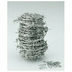 TRUSCO(トラスコ) 有刺鉄線 ステンレス 1.6mm×100m TSUW-16-100