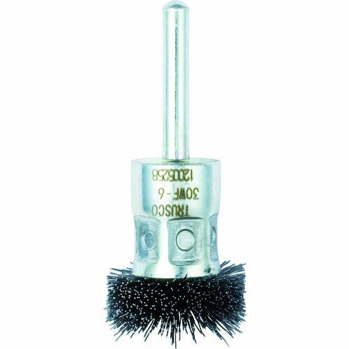 TRUSCO(トラスコ) フラワー型 ワイヤーブラシ 30パイ 30WF-6