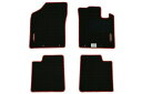 MONSTER SPORT フロアマット アルトワークス/アルト(HA36S) 5MT車用 ブラック×レッド 894500-7300M