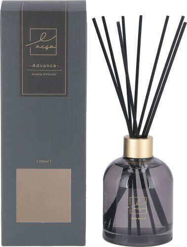 不二貿易 リードディフューザー ジャスミンとブラックチェリーの香り (Advance) 200ml 芳香剤 ルームフ..