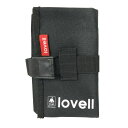 lovell(ラベル) 自転車工具、補修品の収納 サドルに取付け SADDLE TOOL ROLL 携帯用工具入れ