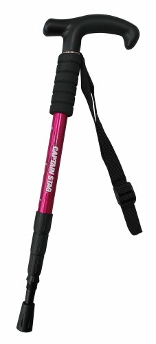 キャプテンスタッグ(CAPTAIN STAG) 登山 トレッキングステッキ Tグリップ コンパクト4段スライド式 ピンク FEEL BOSCO UM-2315 キャプテンスタッグ(CAPTAIN STAG) 登山 トレッキングステッキ Tグリップ コンパクト4段スライド式 ピンク FEEL BOSCO UM-2315