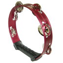 キクタニ (Kikutani) アルミタンバリン 軽量 20cm レッド MM-6H RED