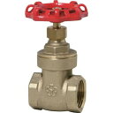 大和バルブ(daiwa valve) ゲートバルブ 25A 125型、黄銅 LIG 25A