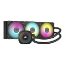 CORSAIR iCUE LINK TITAN 360 RX RGB 水冷式 CPU クーラー ? RX120 RGB ファン搭載 ? Intel(R) LGA 1851/1700, AMD(R) AM5/AM4 対応 ? iCUE LINK システムハブ同梱 ブラック CW-9061018-WW(2)