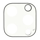 グルマンディーズ ノンキャラ iPhone 14 Pro / 14 Pro Max 対応 カメラカバー ホワイト IFT-142WH