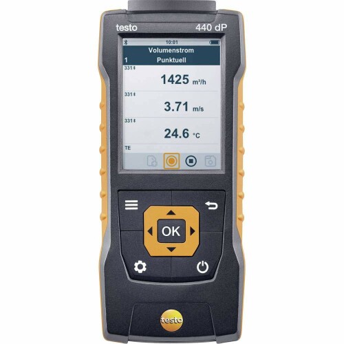 testo 440 dP 本体 (差圧センサ内蔵)
