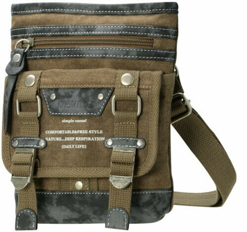 DEVICE Haze2 2way シザーケース -ブラウン