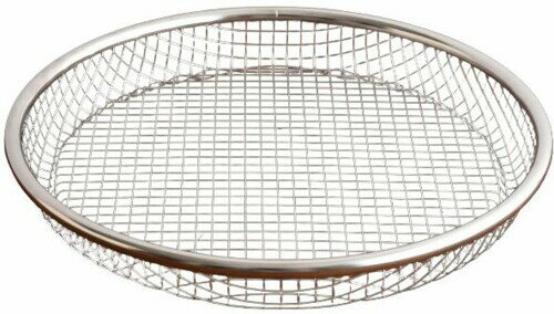 アーネスト ざる 網 (油切り 水切り)22cm 油切り皿 盛付網 蒸し皿 (逸品物創 お皿のざる) 大手飲食店愛用ブランド A-77726