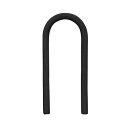 カーボーイ くねくねロック ロング 長さ40cm ブラック
