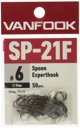 ヴァンフック(Vanfook) SP-21F スプーンエキスパート ファイン 50本入り フッ素ブラック #6