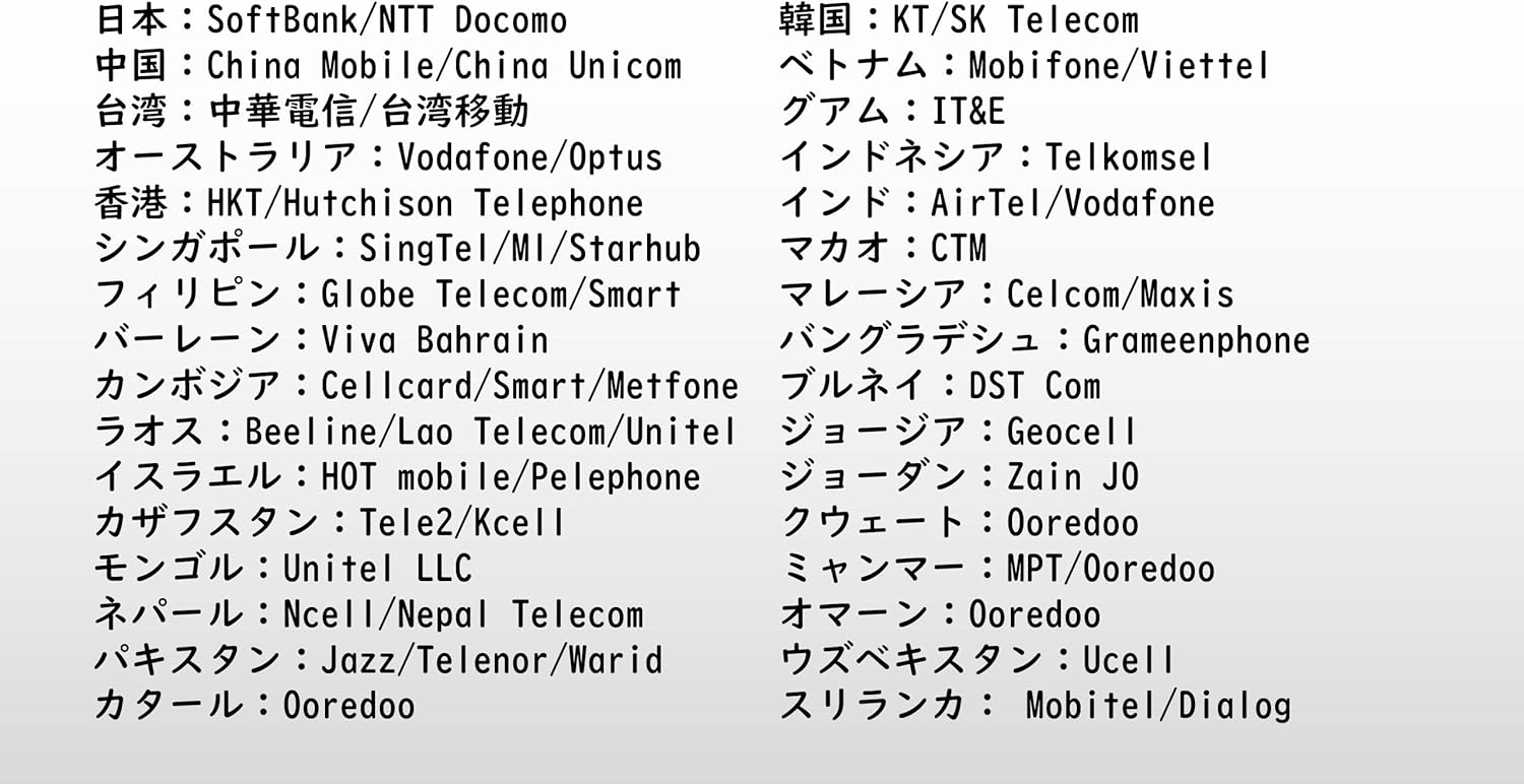 【アジア31カ国 sim】アジア31カ国 オーストラリア グアム4G-LTE データ通信 プリ...
