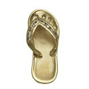 ハワイアンジュエリー ネックレス ペンダント トップ 14K ゴールド ビーチサンダルトップ メンズ レディース ハワイ製 ビーサン イエローゴールド