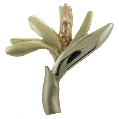 ハワイアンジュエリー ネックレス ペンダント トップ 14K ゴールド 3カラー バードオブパラダイストップ メンズ レディース ハワイ製