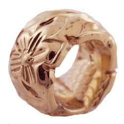 ハワイアンジュエリー ネックレス ペンダント トップ 14K ゴールド タルスクロールトップ メンズ レディース バレル ハワイ製