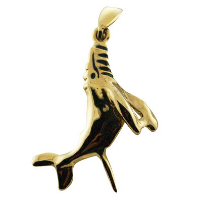 ハワイアンジュエリー ネックレス ペンダント トップ 14K ゴールド ホエールトップ メンズ レディース クジラ ハワイ製