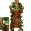 ハワイアン レイ フラ フラダンス衣装 フラワーレイ 柔らかく扱いやすい マイレグリーンオープンレイ